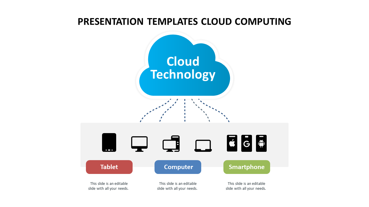 cloud-computing-presentation-templates-with-three-node